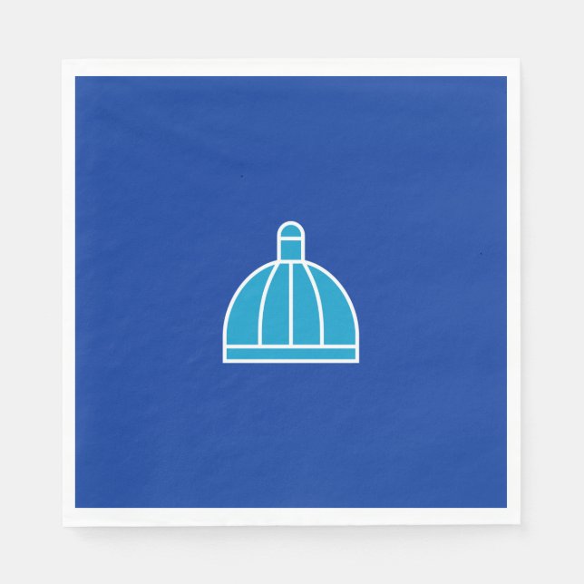 Flagge von Durban (Südafrika) Serviette (Vorderseite)