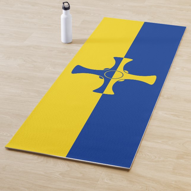 Flagge von Durham (englischer Landkreis) Yogamatte (Beispiel)