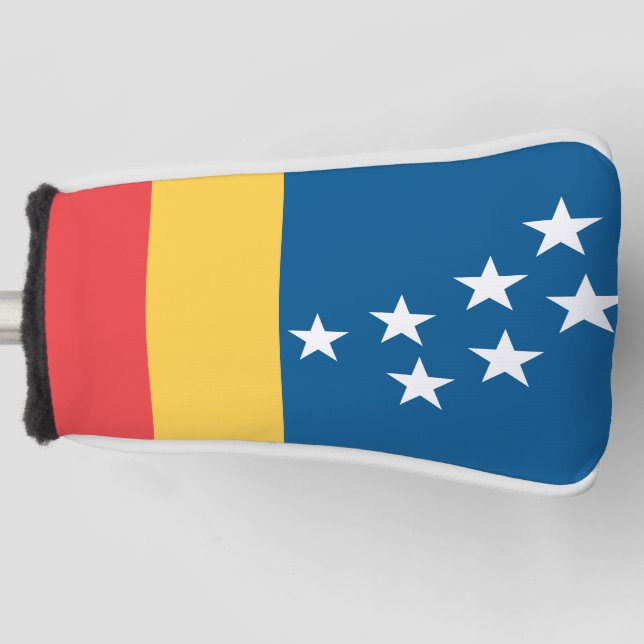 Flagge von Durham, North Carolina Golf Headcover (Vorderseite)