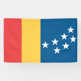 Flagge von Durham (North Carolina, USA) Banner