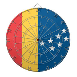 Flagge von Durham (North Carolina, USA) Dartscheibe