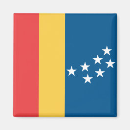 Flagge von Durham (North Carolina, USA) Magnet