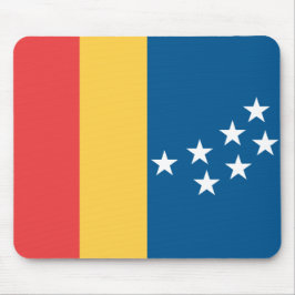 Flagge von Durham (North Carolina, USA) Mousepad
