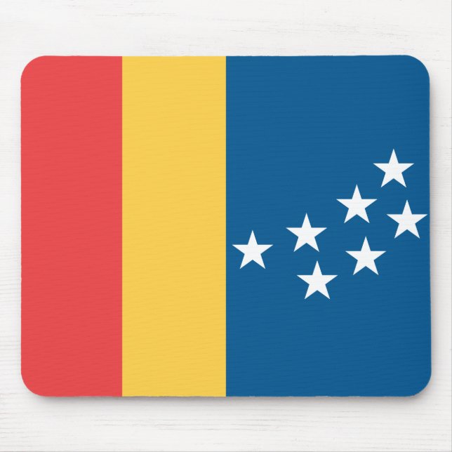 Flagge von Durham (North Carolina, USA) Mousepad (Vorne)