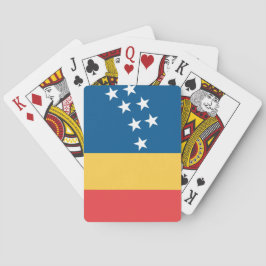 Flagge von Durham (North Carolina, USA) Spielkarten