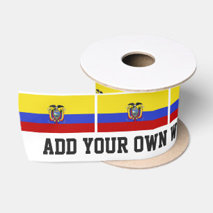 Flagge von Ecuador Satinband