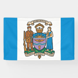 Flagge von Edmonton (Alberta, Kanada) Banner