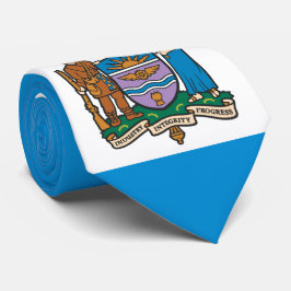 Flagge von Edmonton (Alberta, Kanada) Krawatte