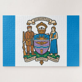 Flagge von Edmonton (Alberta, Kanada) Puzzle