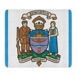 Flagge von Edmonton (Alberta, Kanada) Schneidebrett
