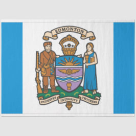 Flagge von Edmonton (Alberta, Kanada) Seidenpapier