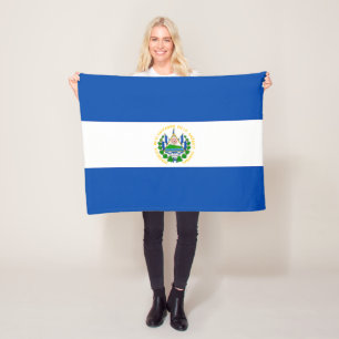 Flagge von El Salvador Fleecedecke