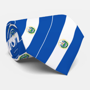 Flagge von El Salvador Krawatte