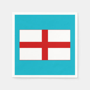 Flagge von England Napkins Serviette