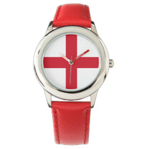 Flagge von England-Uhr Armbanduhr