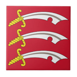 Flagge von Essex (Landkreis des Vereinigten Königr Fliese