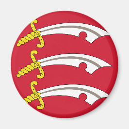 Flagge von Essex (Landkreis des Vereinigten Königr Magnet