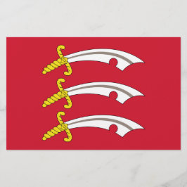 Flagge von Essex (Landkreis von England) Briefpapier