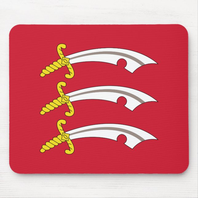 Flagge von Essex-Mauspad Mousepad (Vorne)