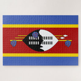 Flagge von Eswatini (Swasiland) Puzzle