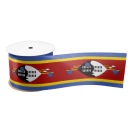 Flagge von Eswatini (Swasiland) Satinband
