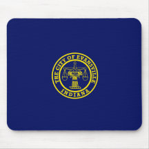 Flagge von Evansville (Indiana)