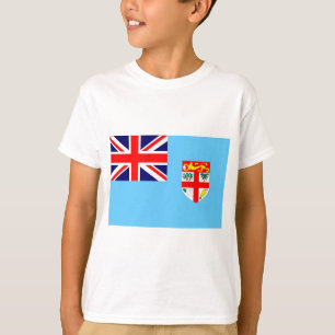 Flagge von Fidschi-Insel T-Shirt