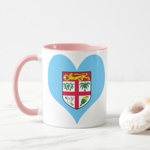 Flagge von Fidschi-Insel Tasse