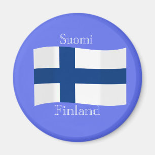 Flagge von Finnland-Magneten Magnet