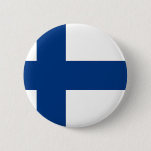 Flagge von Finnland (Suomen lippu, Finlands Button