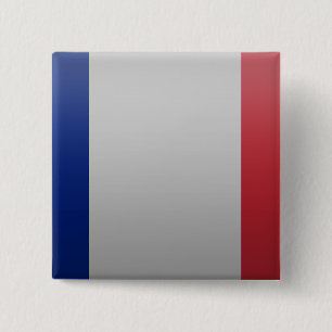 Flagge von Frankreich Button