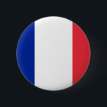 Flagge von Frankreich; Französische Flagge, Button<br><div class="desc">La Frankreich,  drapeau tricolore Blau,  blanc,  Rouge,  également appelé "drapeau ou pavillon tricolore" Le Drapeau de,  est l'emblème nationales de la République française.  Die Staatsflagge von Frankreich ist eine tricolour Flagge,  die drei vertikale Bänder gefärbt blau kennzeichnet,  weiß und Rot. Es bekannt als französische Tricolour oder einfach Tricolour (Tricolore).</div>
