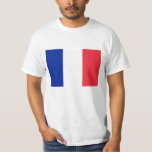 Flagge von Frankreich französisches Tricolour T-Shirt<br><div class="desc">Flagge von Frankreich - französisches Tricolour - Drapeau Français - Drapeau De-La Frankreich. Franzosen, Flagge, Frankreich, Europa, Fahne, Land, Nation, français</div>