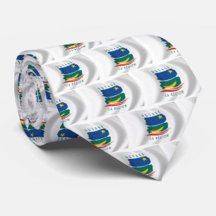 Flagge von Französisch-Guayana Krawatte