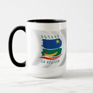 Flagge von Französisch-Guayana Tasse