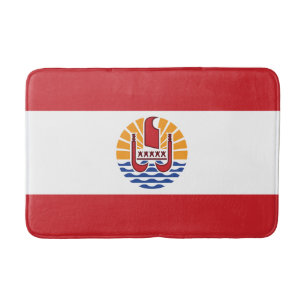 Flagge von Französisch-Polynesien Badematte