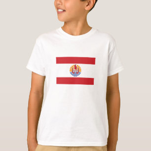 Flagge von Französisch-Polynesien T-Shirt