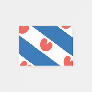 Flagge von Friesland Post-it Klebezettel