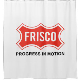 Flagge von Frisco (Texas City) Duschvorhang