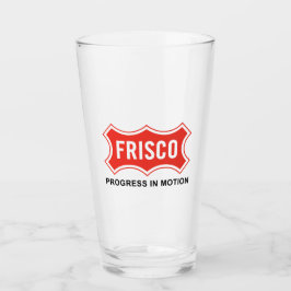 Flagge von Frisco (Texas City) Glas
