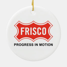 Flagge von Frisco (Texas City) Keramik Ornament