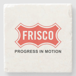 Flagge von Frisco (Texas City) Steinuntersetzer