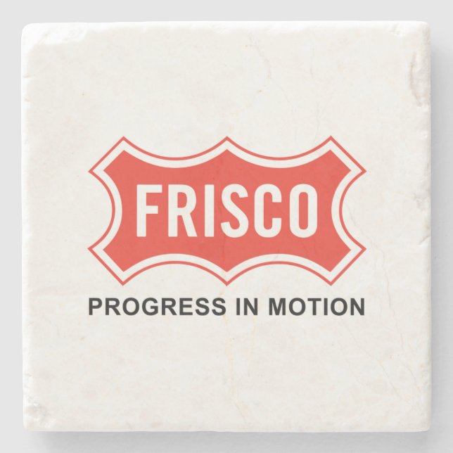 Flagge von Frisco (Texas City) Steinuntersetzer (Vorderseite)