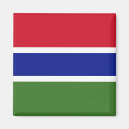 Flagge von Gambia Magnet