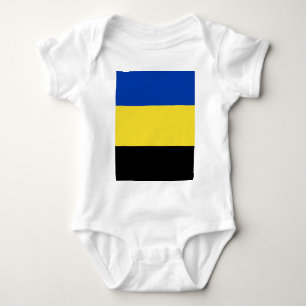 Flagge von Gelderland Baby Strampler