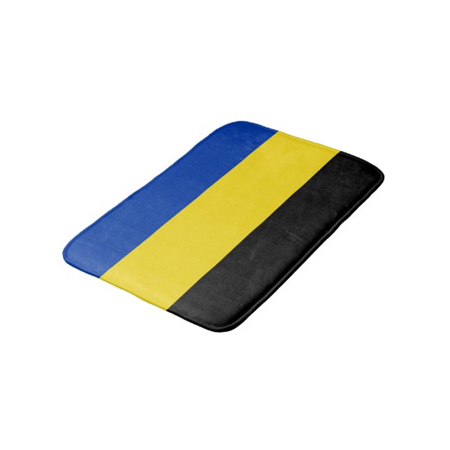 Flagge von Gelderland Badematte (Schrägansicht)