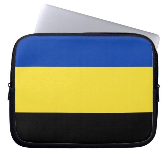Flagge von Gelderland Laptopschutzhülle (Vorderseite)
