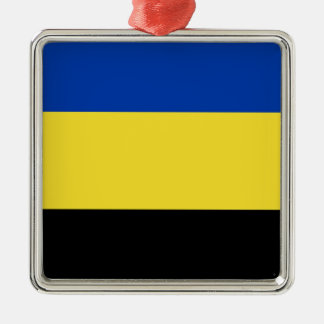 Flagge von Gelderland Silbernes Ornament