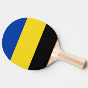 Flagge von Gelderland Tischtennis Schläger