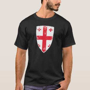 Flagge von Georgia T-Shirt